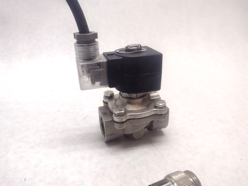 Parker 12F23O6148ACF 3/4" Gold Ring NO Pilot Operated Solenoid Valve SS - Maverick Industrial Sales