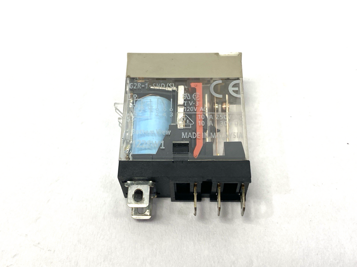 G2R-1-SN | Omron General Purpose Relay 24VDC LOT OF 4 - New – Open box - Maverick Industrial Sales