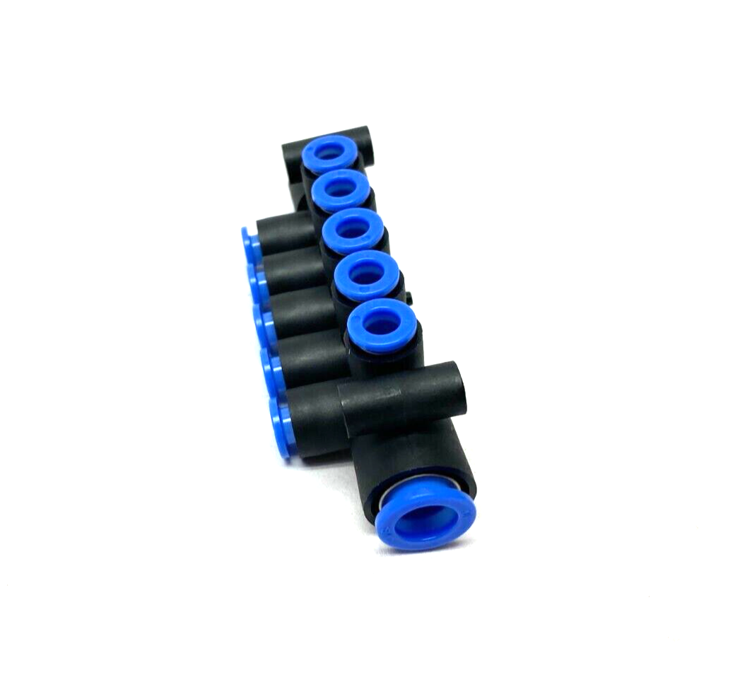 SMC KM11-06-10-10 Pneumatic Push-to-Connect Manifold Fitting - Maverick Industrial Sales