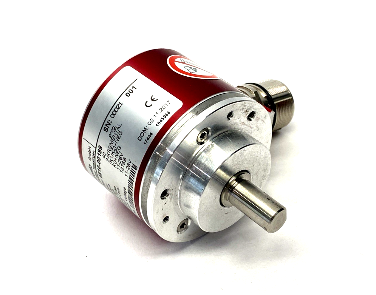 Trelectronic 5810-00189 Incremental Encoder, 40 Pulses 11-28V, 10mm Shaft - Maverick Industrial Sales