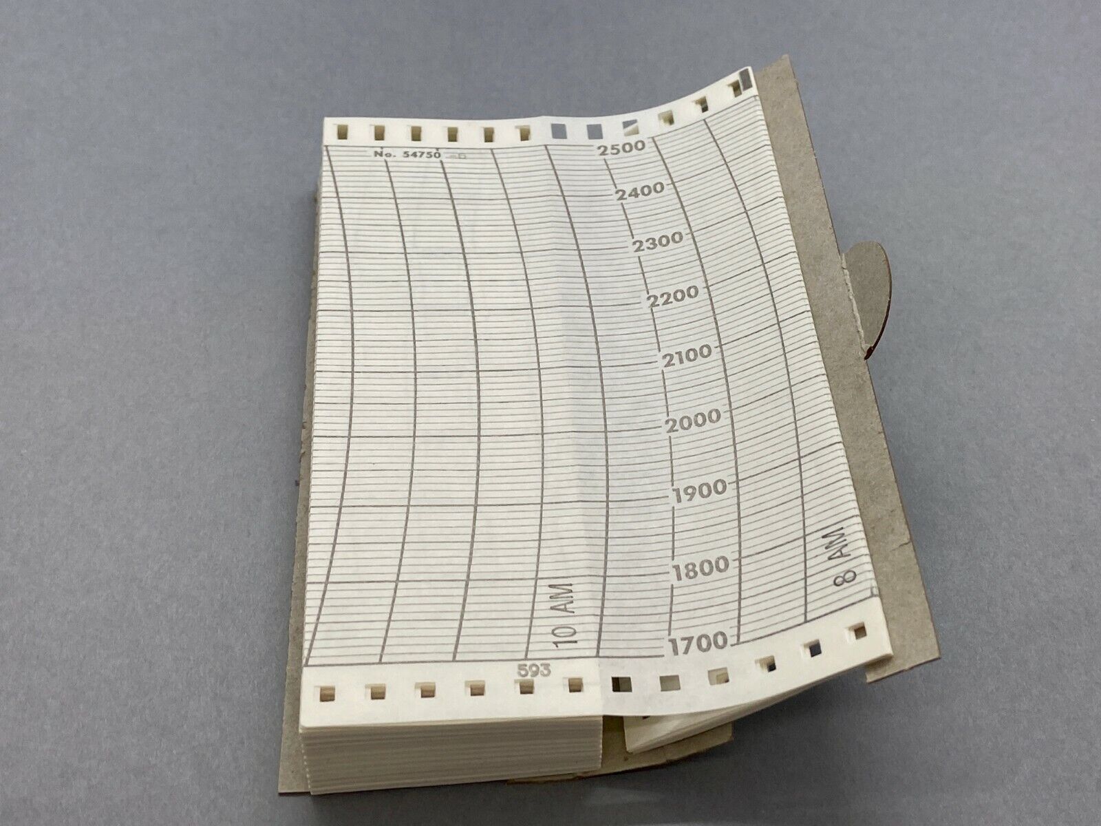 Graphic Controls 54750-6TX Strip Chart Paper for Foxboro 1700-2500 Range - Maverick Industrial Sales