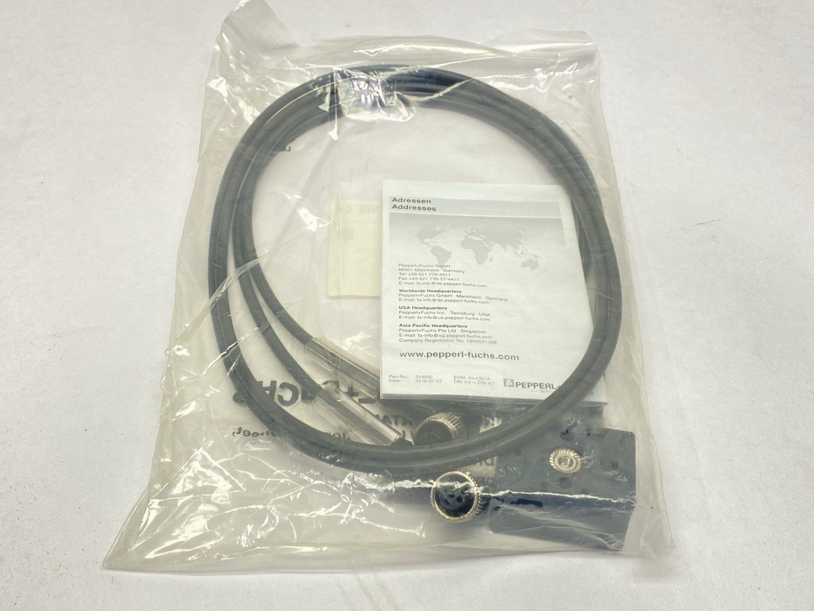 VBA-2A-G10-E2L-1M-2V1-W | Pepperl+Fuchs AS-Interface Actuator Module 244950 - New - Maverick Industrial Sales