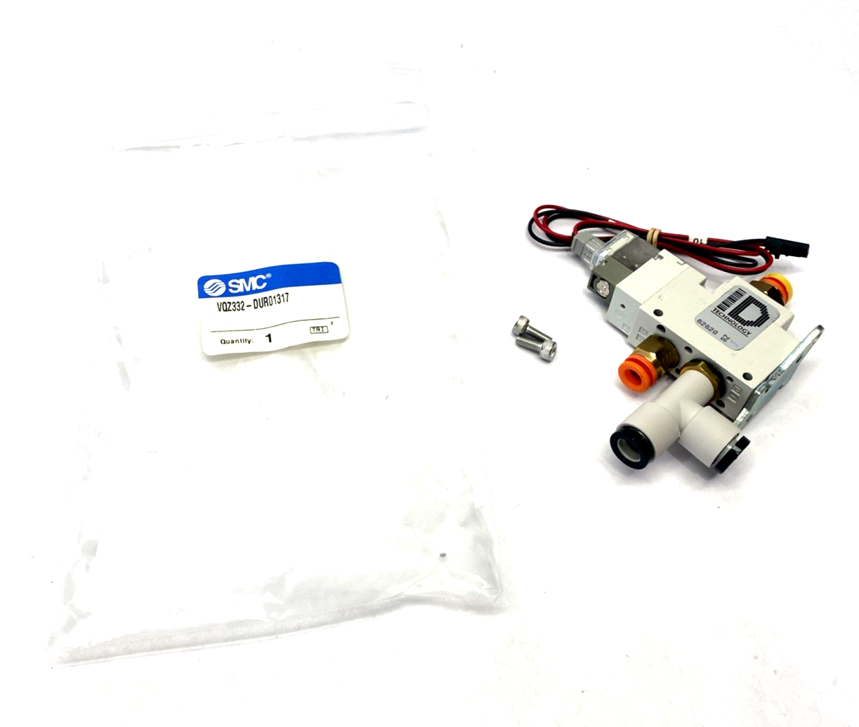 SMC VQZ332-DUR01317 Solenoid Valve ID Technology 62620 - Maverick Industrial Sales