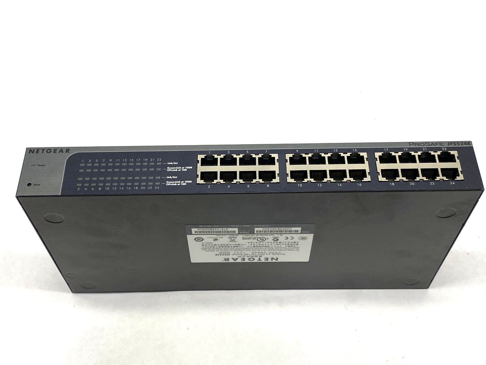 Netgear JFS524E ProSwitch 24 Port 10/100 Switch - Maverick Industrial Sales