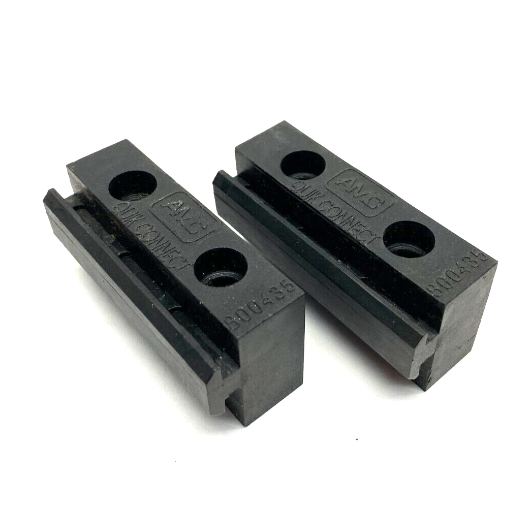 AMC 800435 Quik Connect Aluminum Extrusion Directional Slide Bracket LOT OF 2 - Maverick Industrial Sales