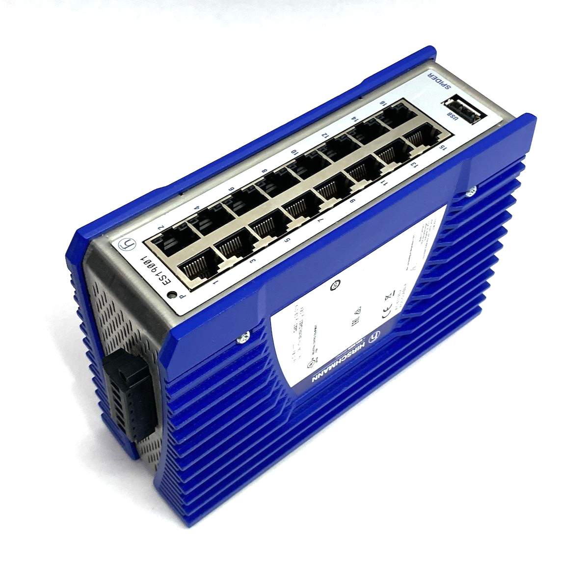 Belden Hirschmann SPIDER-PL-20-16T1999999TY9HHHV Unmanaged Ethernet Rail Switch - Maverick Industrial Sales