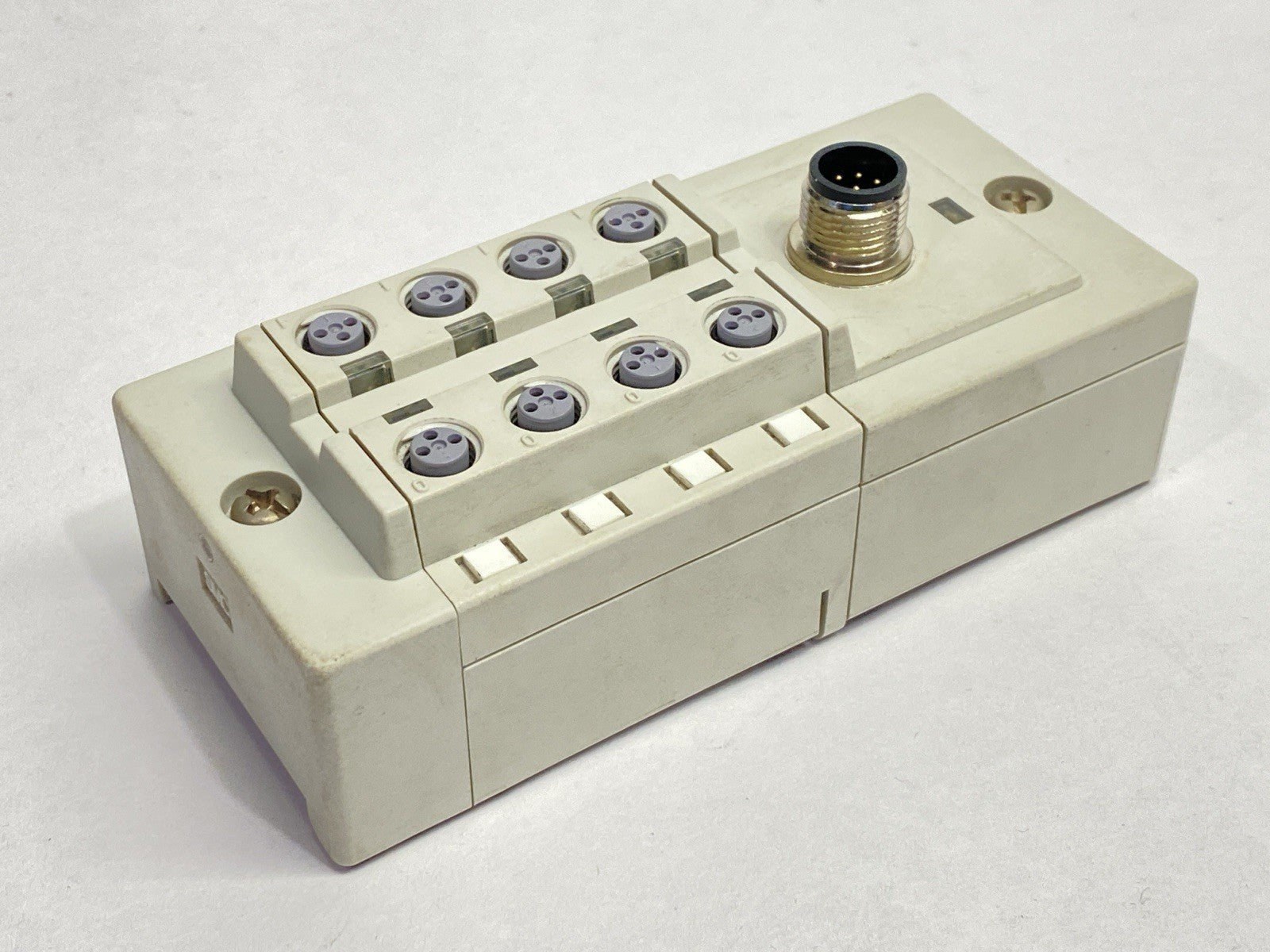 SMC EX500-IB1 DeviceNet Input Base Unit w/ EX500-IE5 Input Block 8x M8 3-Pin - Maverick Industrial Sales