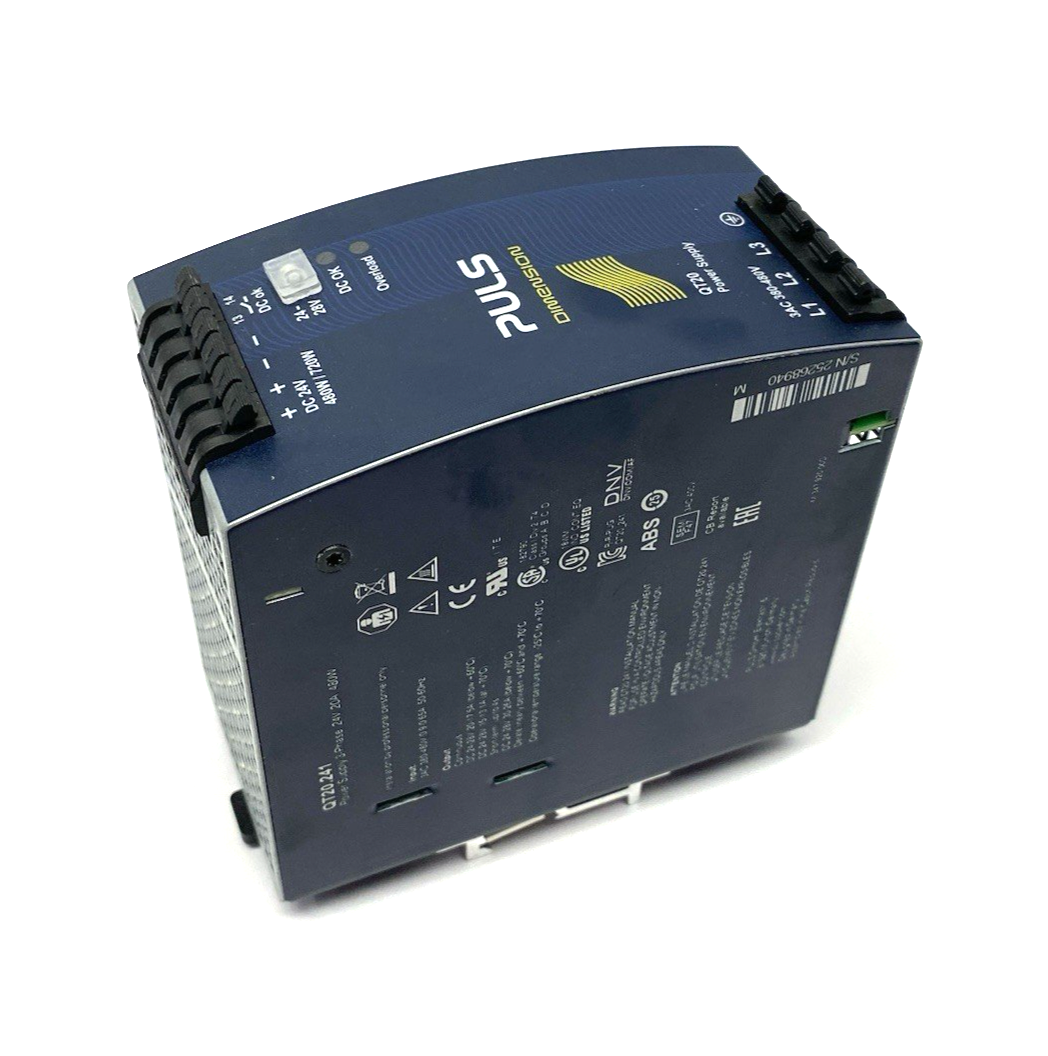 QT20.241 | Puls Dimension Power Supply 3-Phase 24V, 20A, 480W - Used - Maverick Industrial Sales