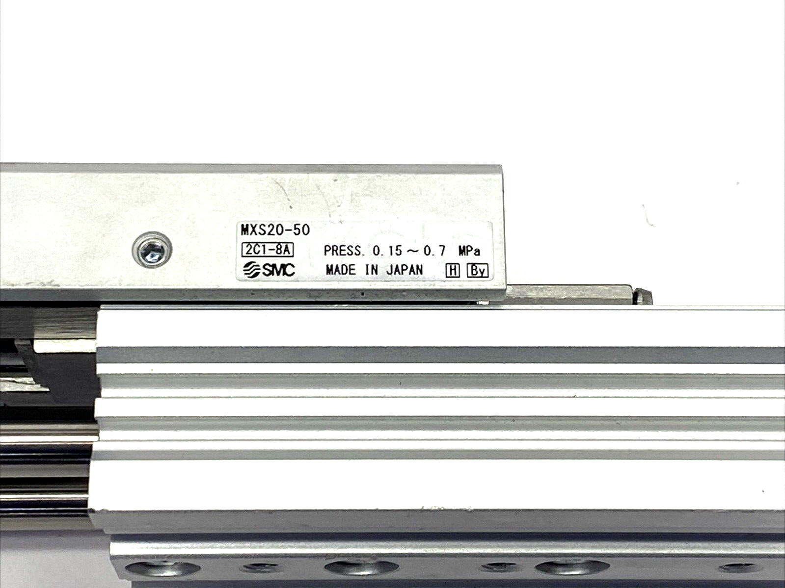 SMC MXS20-50 Pneumatic Slide Table Cylinder 20mm Bore 50mm Stroke - Maverick Industrial Sales