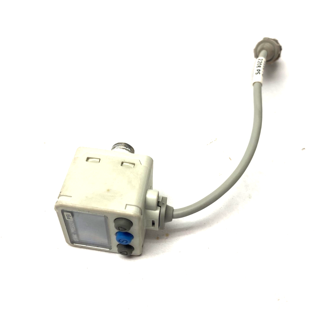 SMC ISE40A-N01-Y-P-X531 Digital Pressure Switch, 145psi, PNP 80mA Out, 12-24VDC - Maverick Industrial Sales