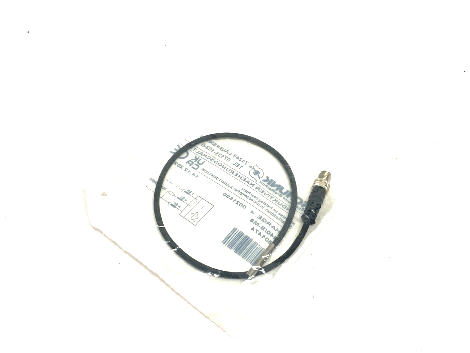 Schunk IN40/S-M8 Inductive Proximity Switch 0301474 - Maverick Industrial Sales