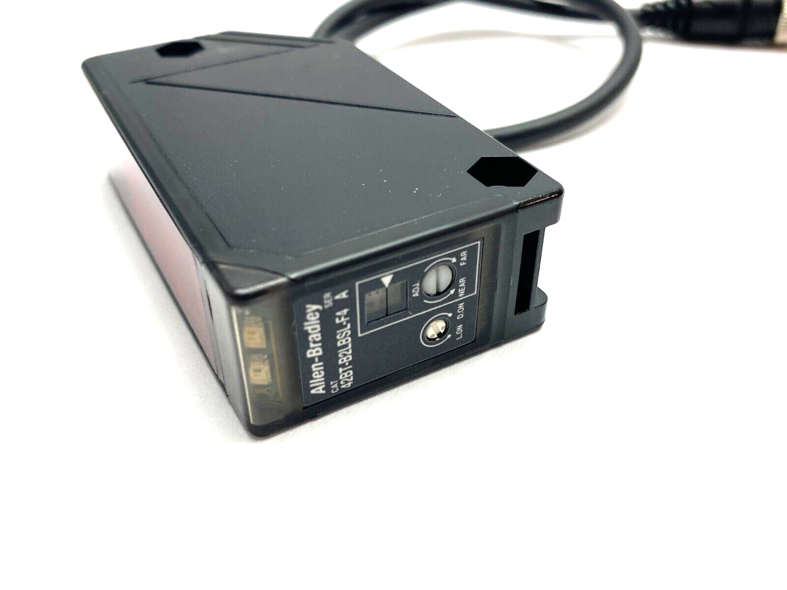 Allen Bradley 42BT-B2LBSL-F4 Ser. A PHOTOSWITCH Long-Range BGS Sensor, Red - Maverick Industrial Sales
