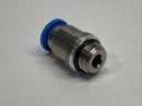 Festo QS-G1/8-6 Push-In Fitting Male Thread 6mm OD Tube 186096 LOT OF 8 - Maverick Industrial Sales