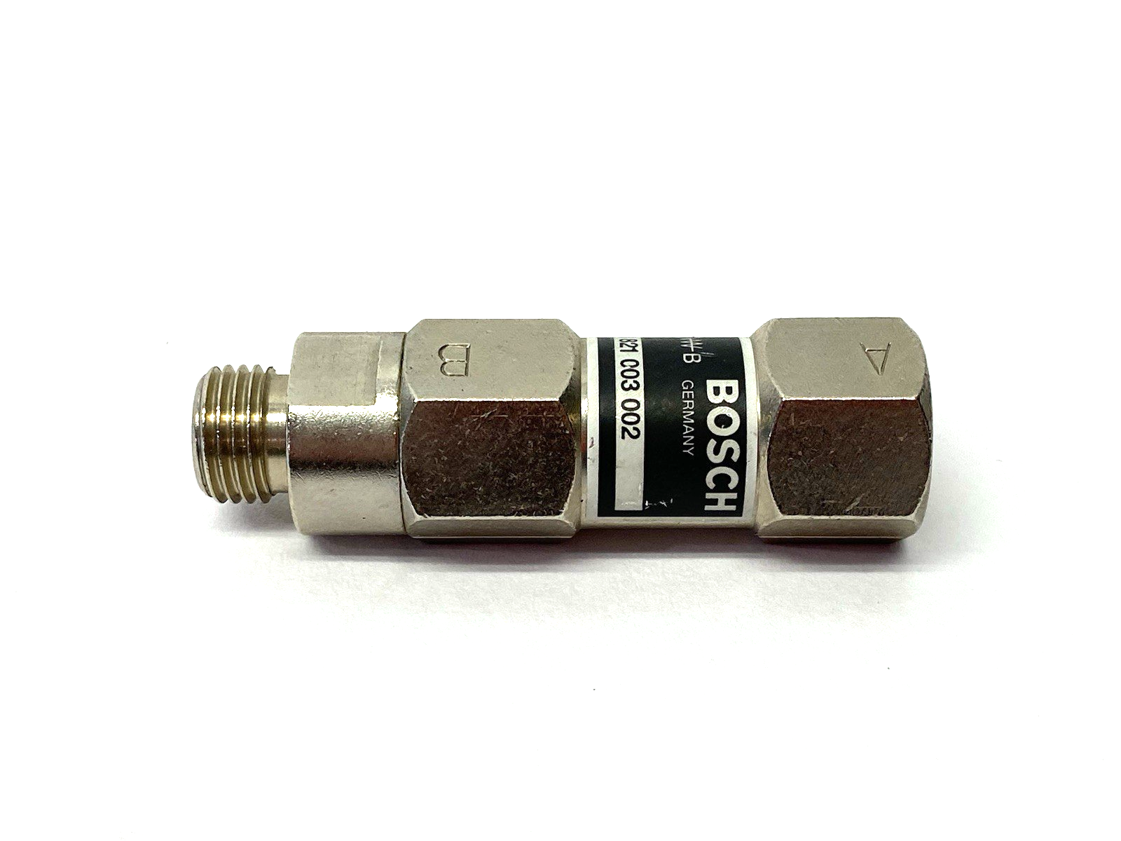 0821003002 | Bosch Rexroth Aventics Non-Return Poppet Valve, Series NR01 1/4" - New Other - Maverick Industrial Sales