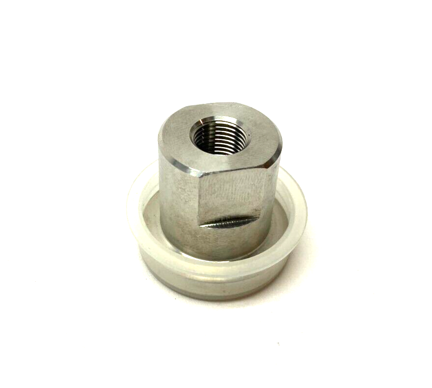 Agilent KAFP160125S Stainless Steel Klamp Flange Adapter 0.125" NPT NW16 - Maverick Industrial Sales