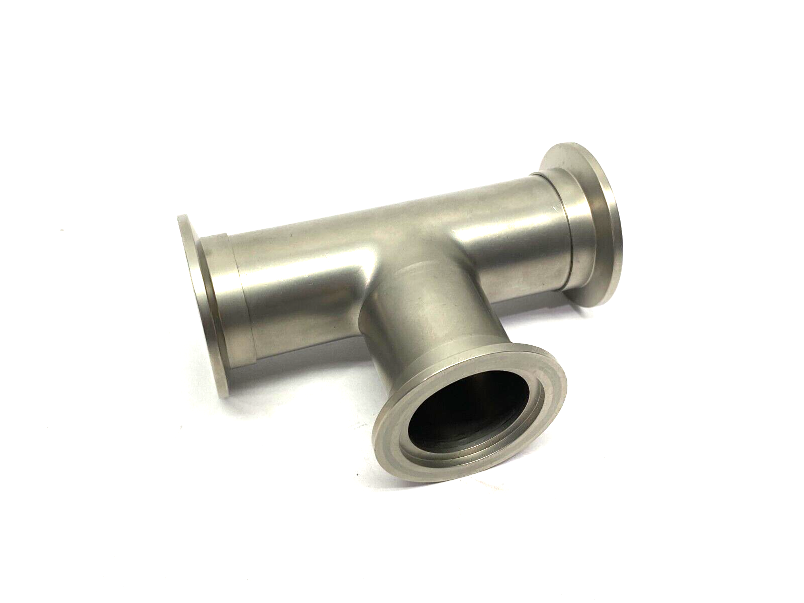 Agilent KT01500246 Stainless Steel Tee Fitting 2.46" Clearance NW40 - Maverick Industrial Sales