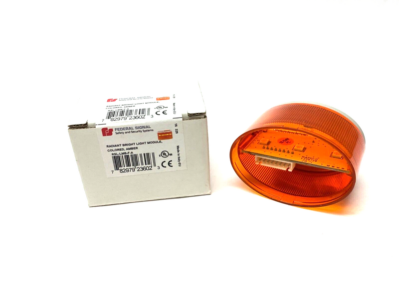 Federal Signal RSL-LMB-F-A Radiant Steady Bright Stack Light Module Amber - Maverick Industrial Sales