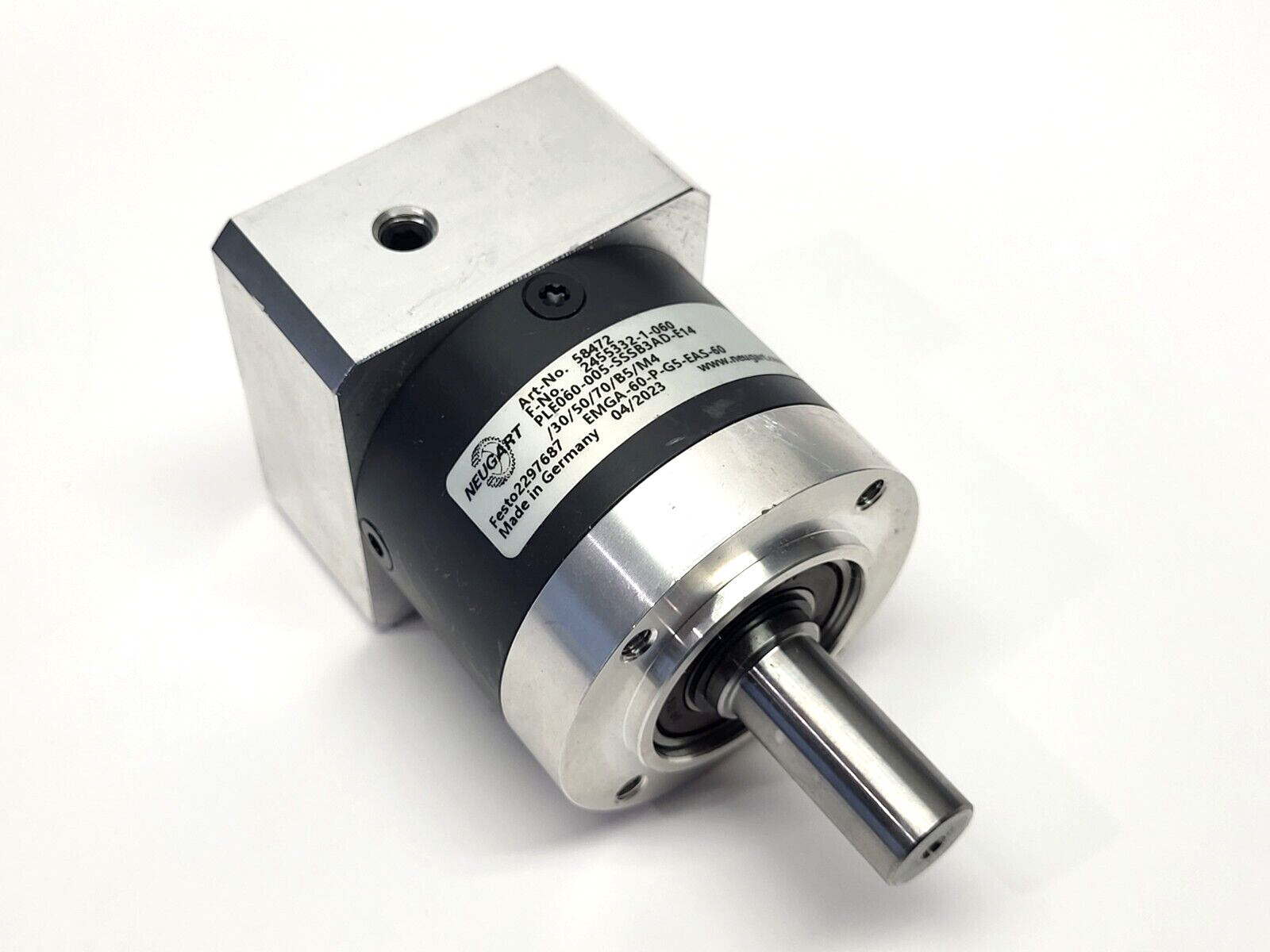 Neugart EMGA-60-P-G5-EAS-60 Gear Box 58472 - Maverick Industrial Sales