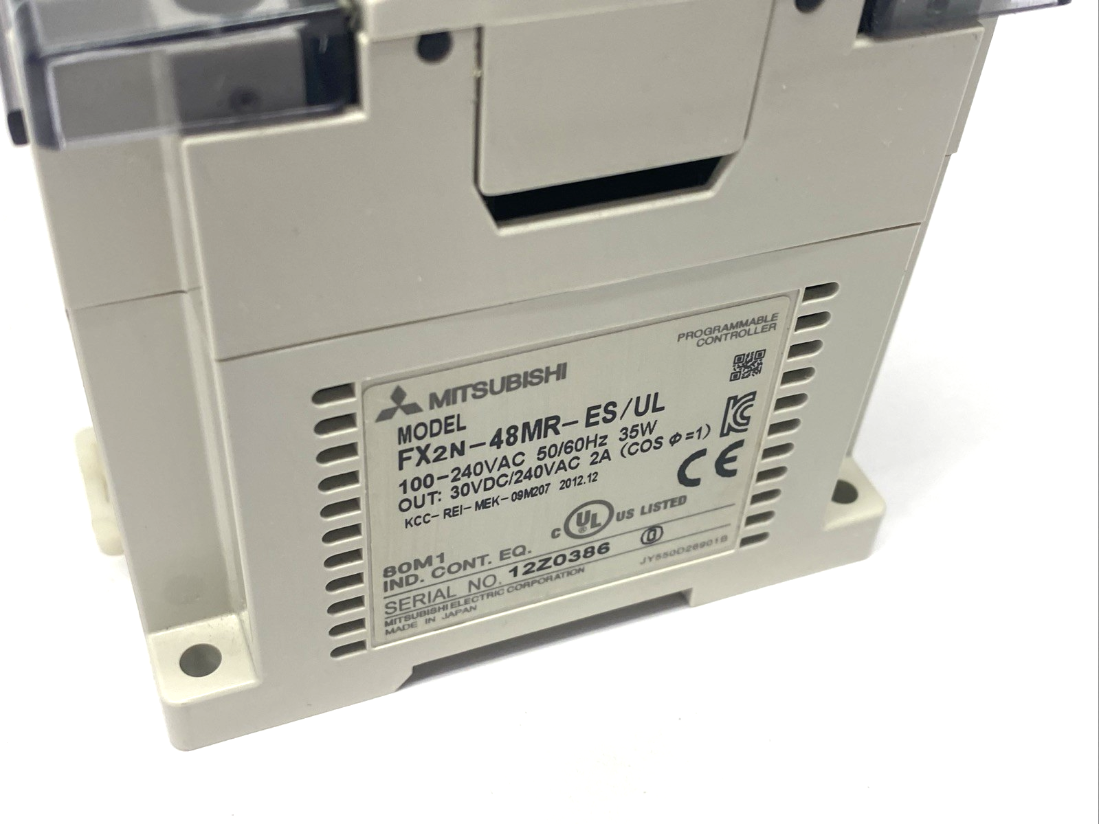 FX2N-48MR-ES/UL | Mitsubishi MELSEC Digital Input Output Module - Used - Maverick Industrial Sales