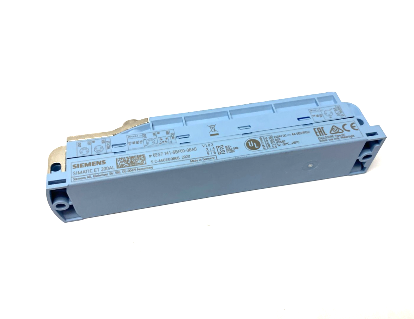 Siemens 6ES7 141-5BF00-0BA0 Simatic ET 200AL Digital Input Module 8x 24VDC - New – Open box - Maverick Industrial Sales