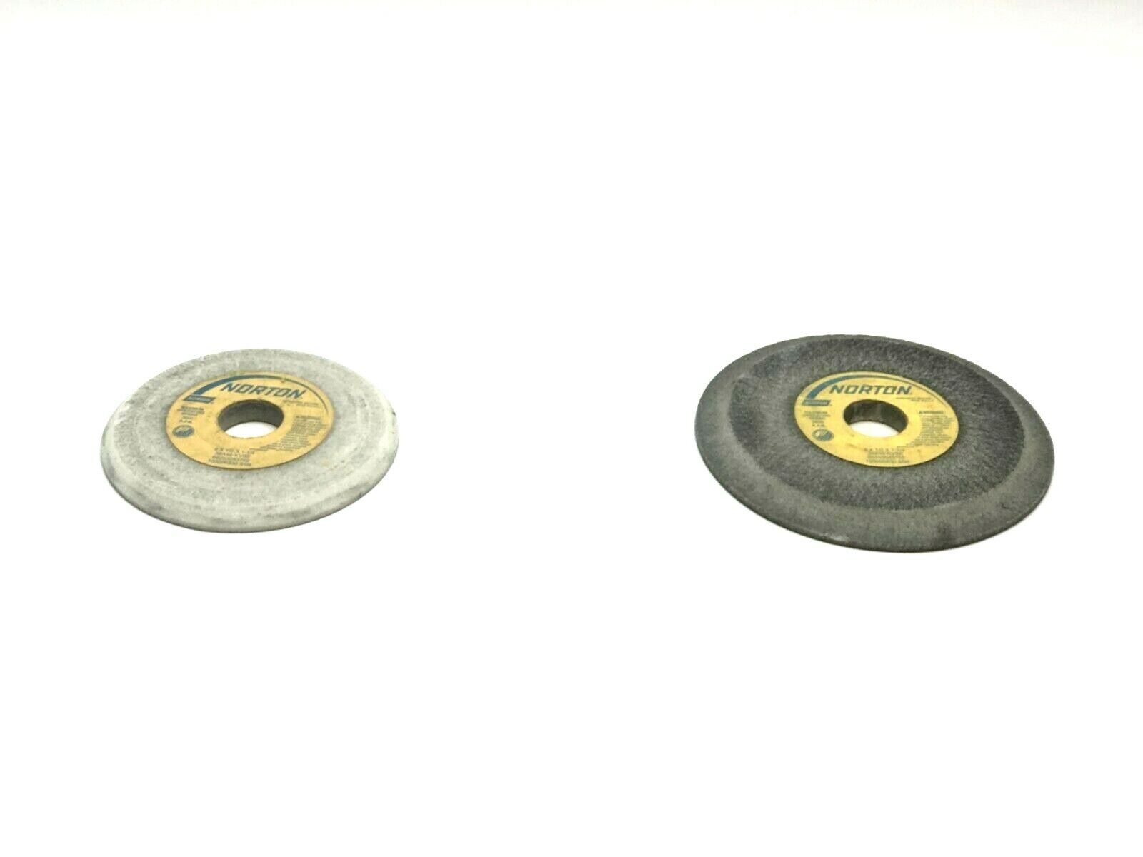 Norton 38A46-KVBE Grinding Wheels 1-1/4" Bore 3600 RPM LOT OF 2 - Maverick Industrial Sales