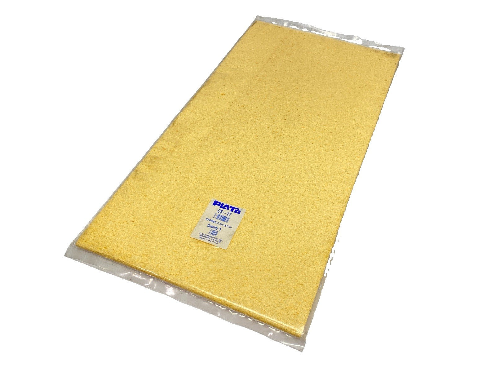 CS-17 | Plato Soldering Tip Cleaner Sponge Sheet 8.5" x 17" - New - Maverick Industrial Sales