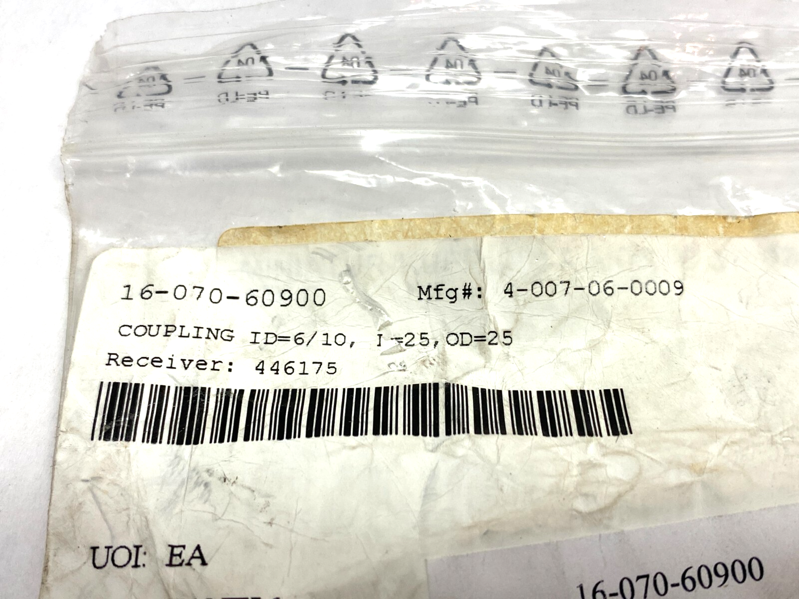 Homag 4-007-06-0009 Flexible Shaft Coupling 6/10 ID, 25 OD - Maverick Industrial Sales