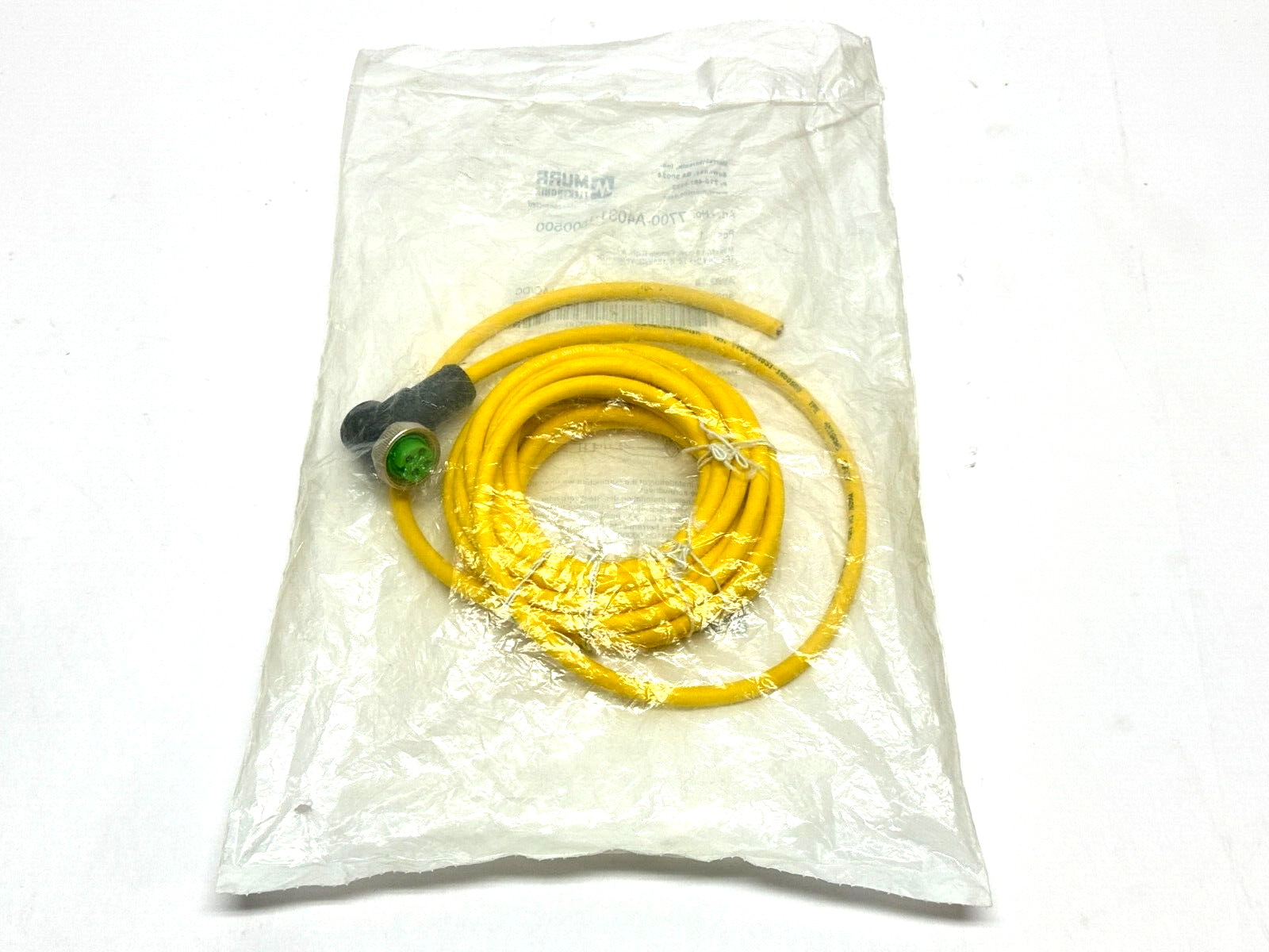 Murr Elektronik 7700-A4031-1500500 Cordset 7/8" Female Right 4-Pin 5M - Maverick Industrial Sales