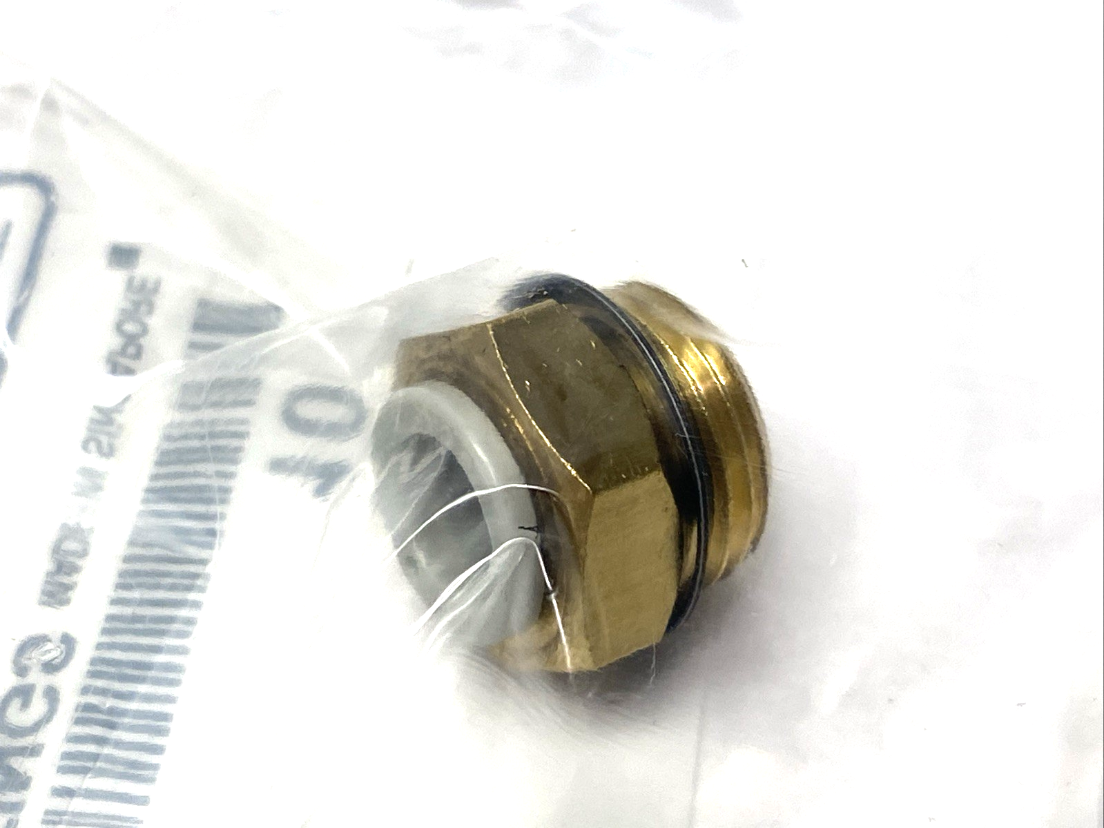 KQ2H08-U03A | SMC Pneumatic One-Touch Fitting For 8mm Tube O.D. x G 3/8" 10-PACK - New - Maverick Industrial Sales