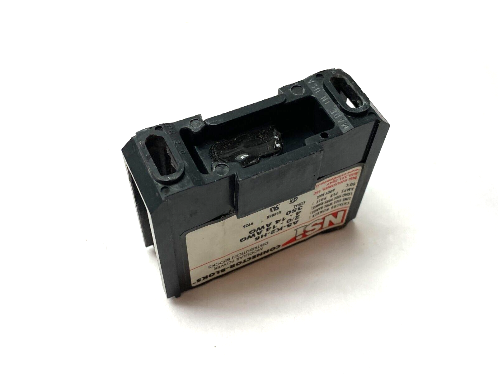 NSi AS-K2-H6 Connector-Bloks Modular Power Distribution Block - Maverick Industrial Sales
