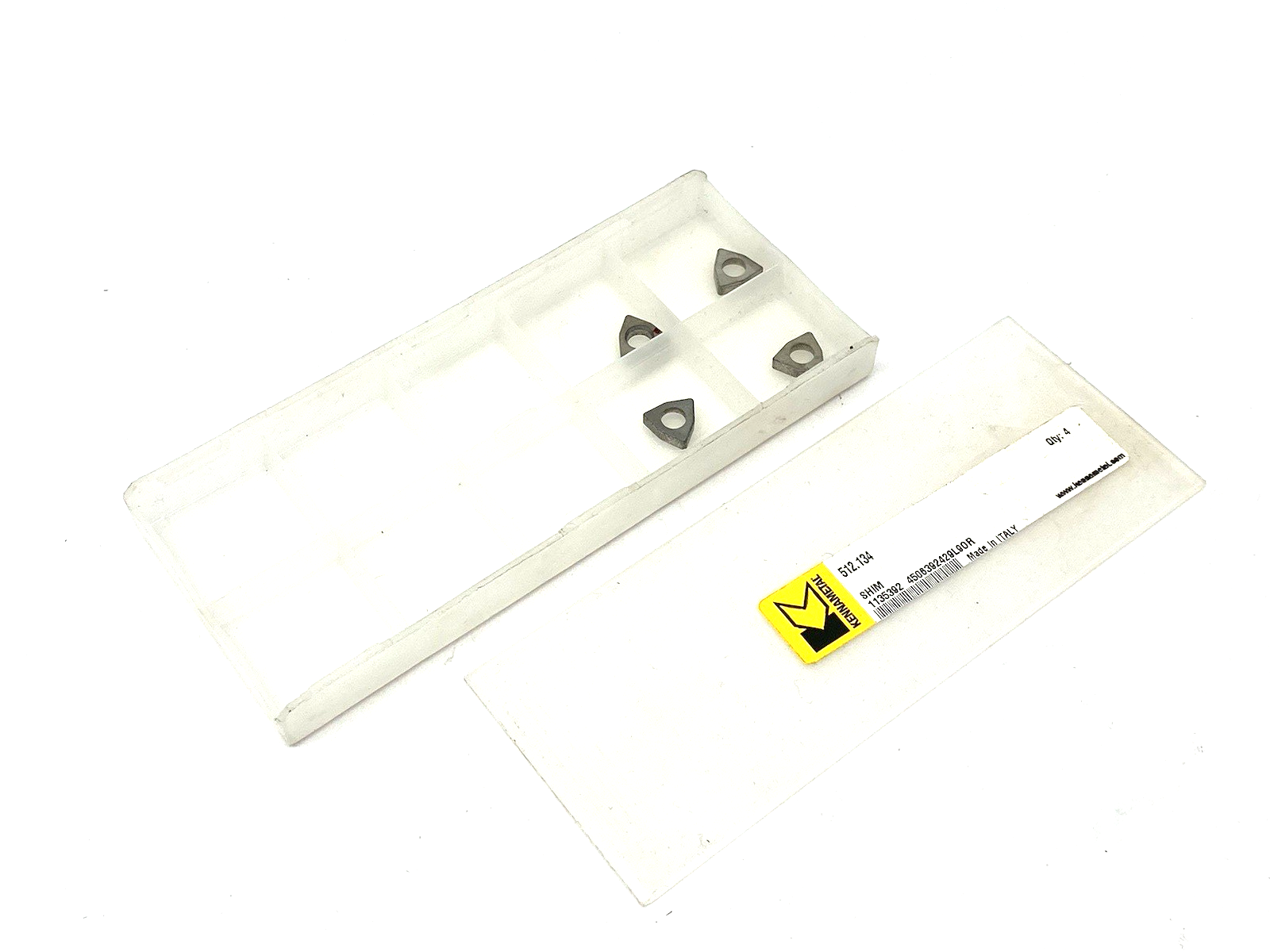 Kennametal 1135392 Insert Shim 512.134 PKG OF 4 - Maverick Industrial Sales