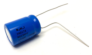 N0196PP | Foxboro  Round Capacitor 2-Prong 150UF 100VDC 34D174 - New – Open box
