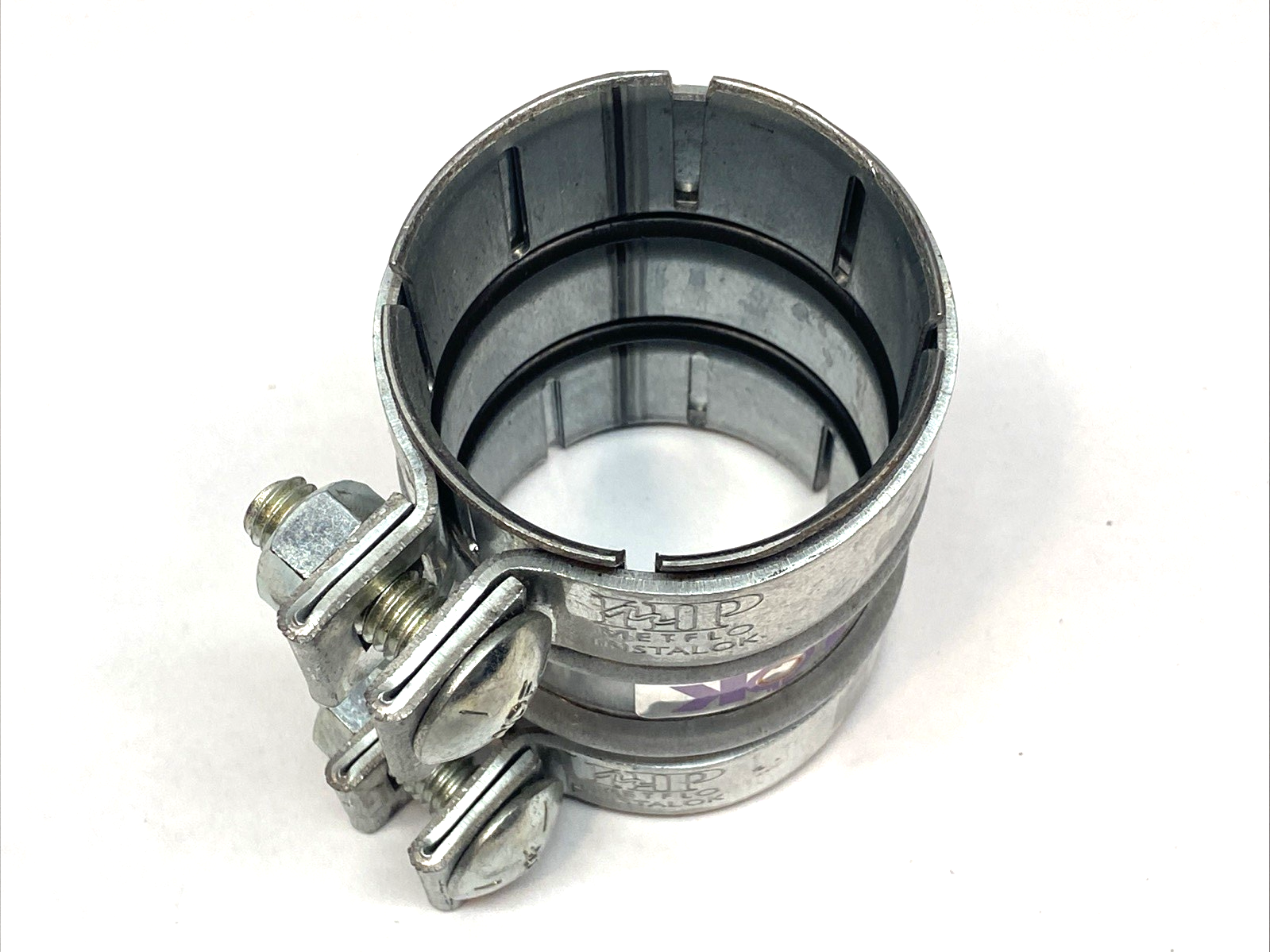 H-P Metflo 2.50" x 4" Instalok Vacuum Coupling Galvanized 2.50" - Maverick Industrial Sales