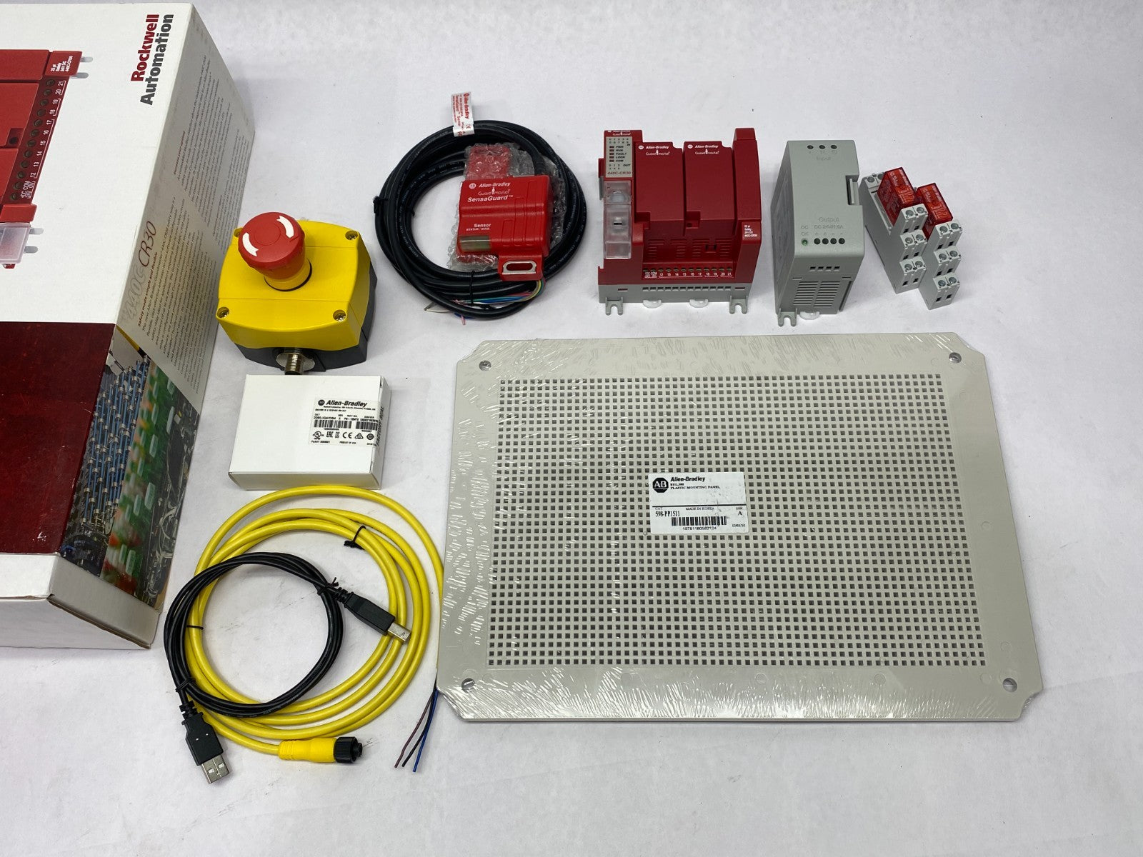 440C-CR30-STARTERPACK1 | Allen Bradley Ser. A Guardmaster Safety Relay Start. Kit - New - Maverick Industrial Sales