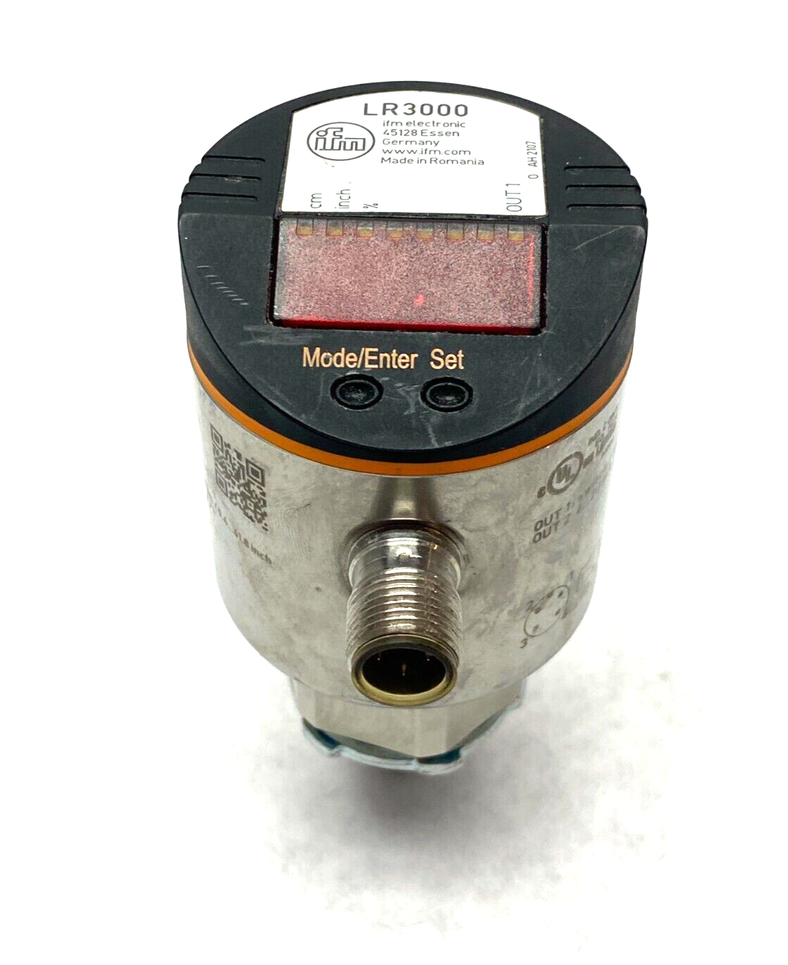 Ifm LR3000 Electronic Continuous Level Sensor LR0000B-BR34AMPKG/US - Maverick Industrial Sales