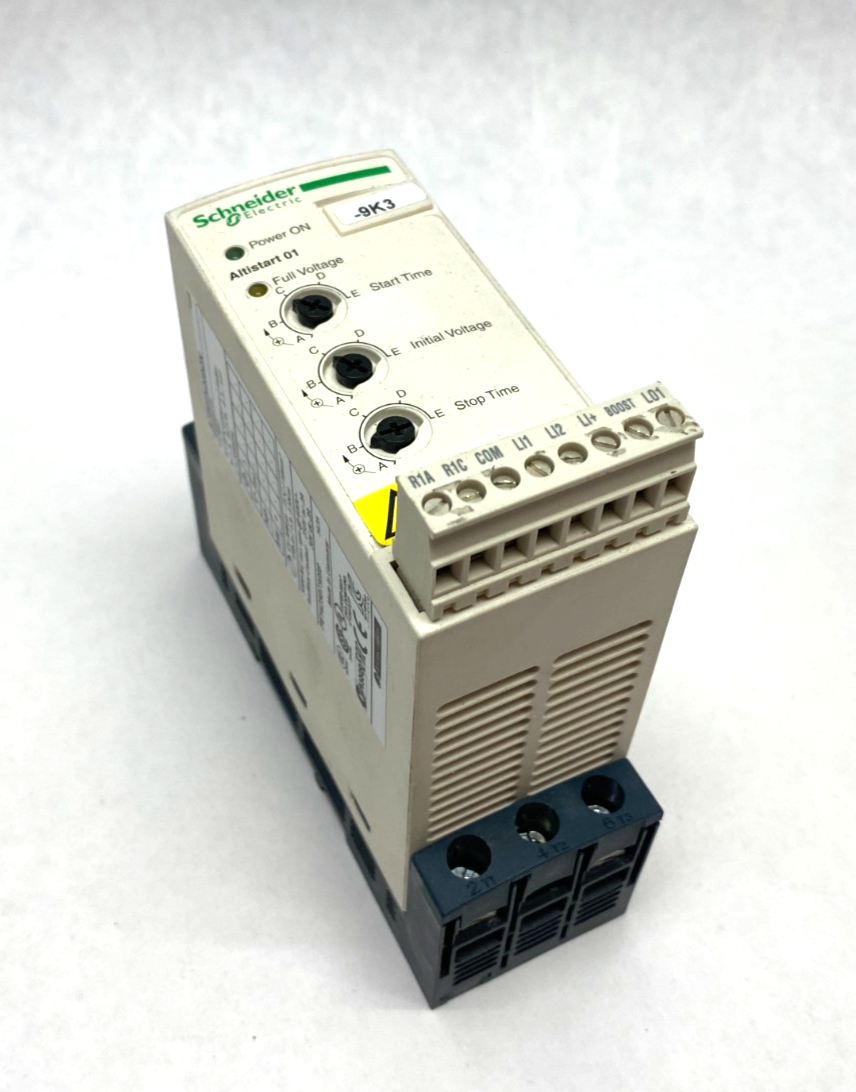 ATS01N209QN | Schneider Electric Soft Starter for Asynchronous Motor Altistart 01 - Used - Maverick Industrial Sales