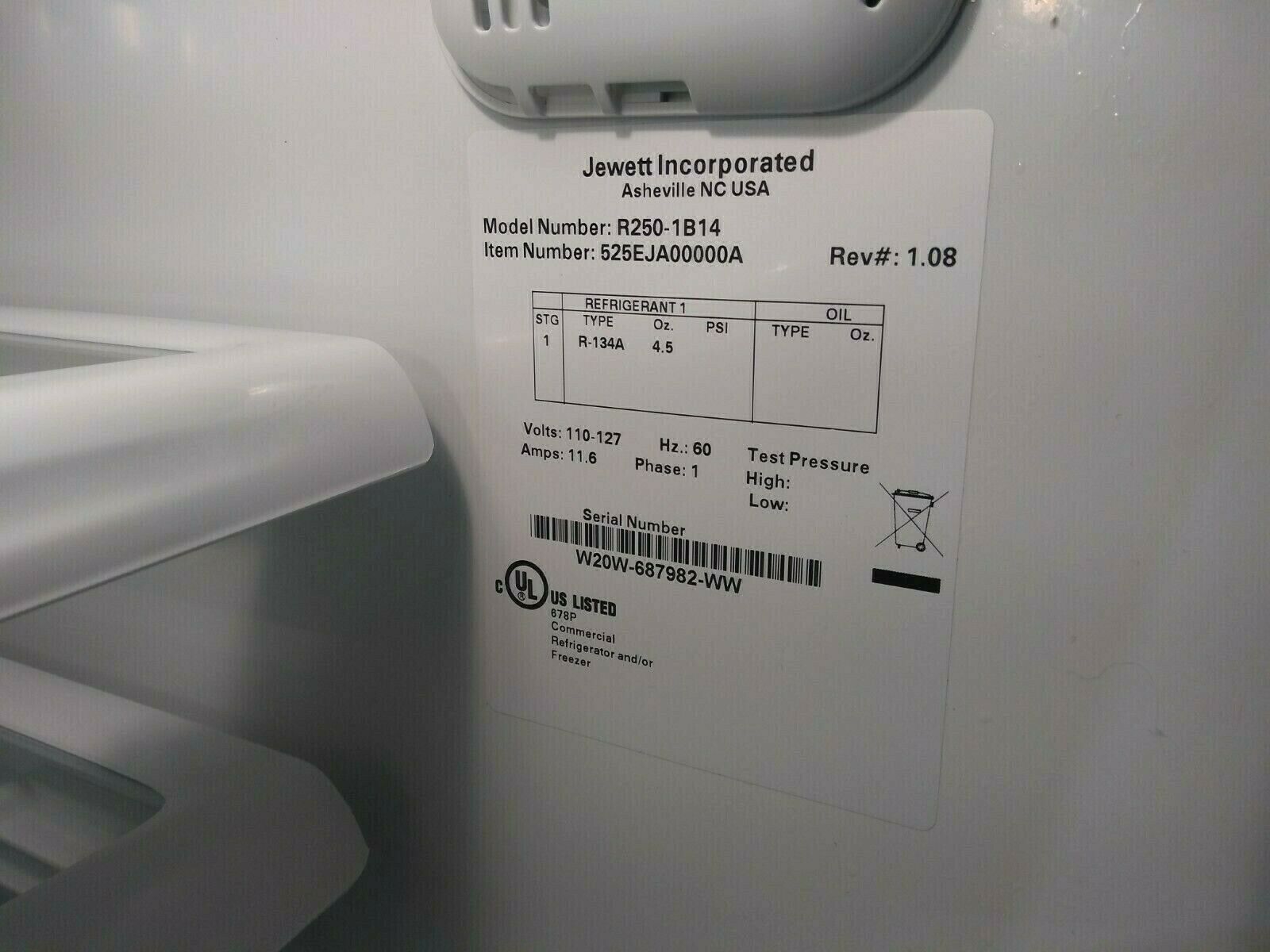 Thermo Fisher Jewett R250-1B14 Polarstar Labratory Refrigerator / Freezer - Maverick Industrial Sales