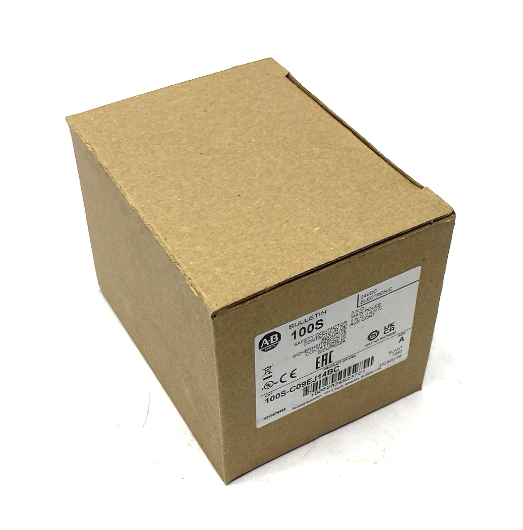 Allen Bradley 100S-C09EJ14BC Ser. A Guardmaster Safety Contactor 3 NO Main - Maverick Industrial Sales