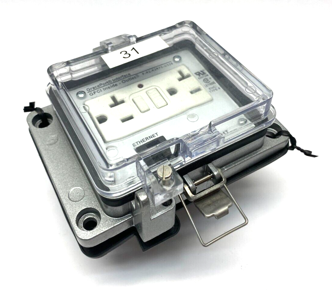 Grace Technology Wright Industries P-R2-K3RF0 GracePort Ethernet Panel Interface - Maverick Industrial Sales