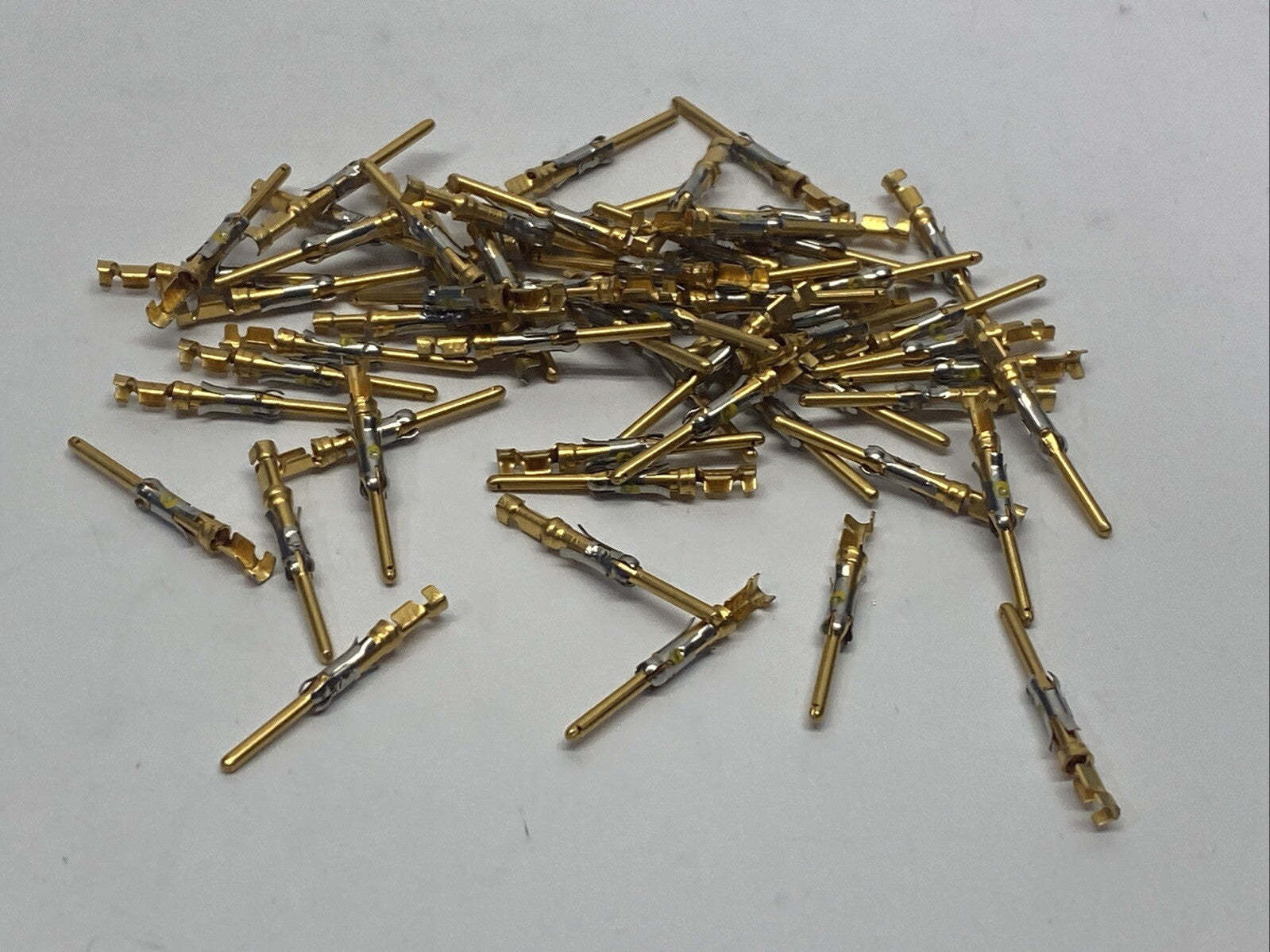 Tyco 1-66103-7 Connector Contact Standard Circular PIN GOLD 24-20 AWG PKG OF 60 - Maverick Industrial Sales