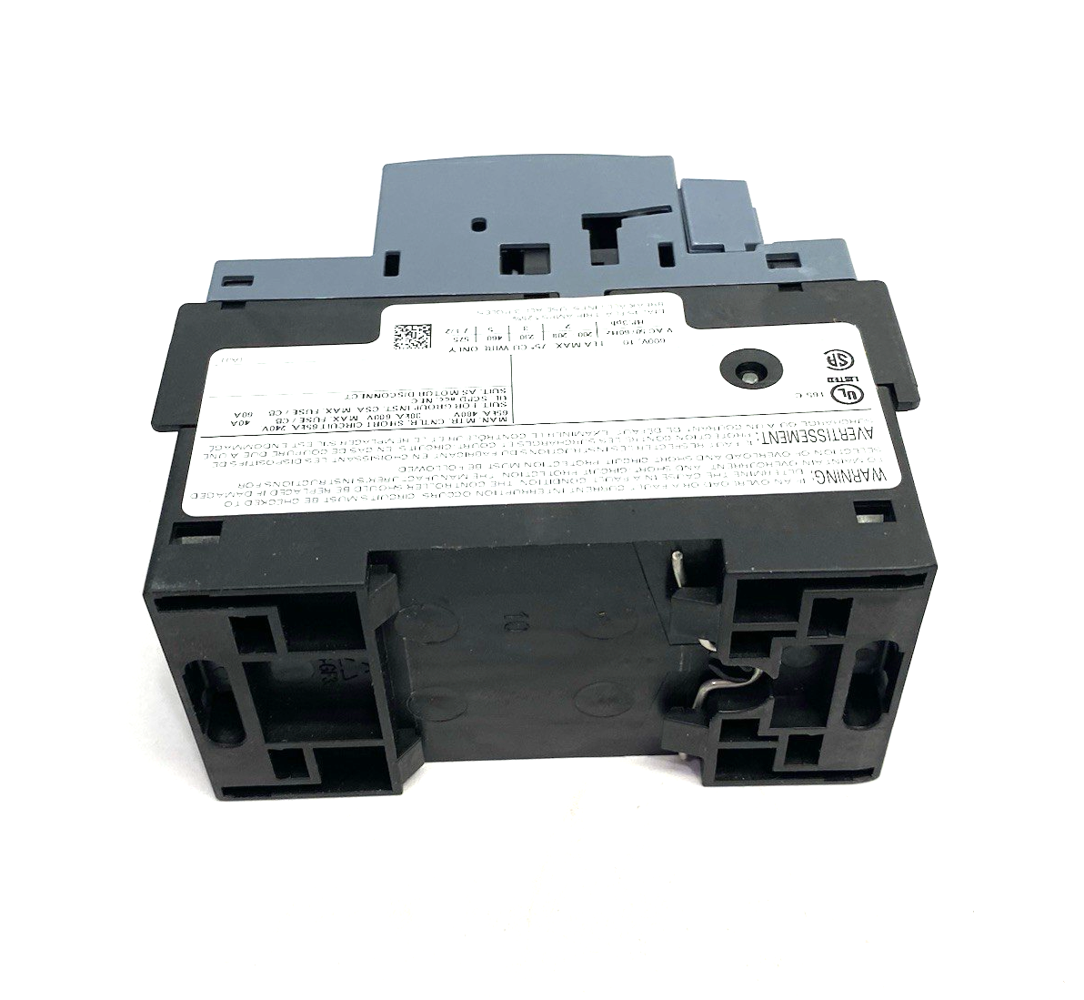 Siemens 3RV2411-1JA10 SIRIUS Motor Protection Circuit Breaker Size S00 - Maverick Industrial Sales