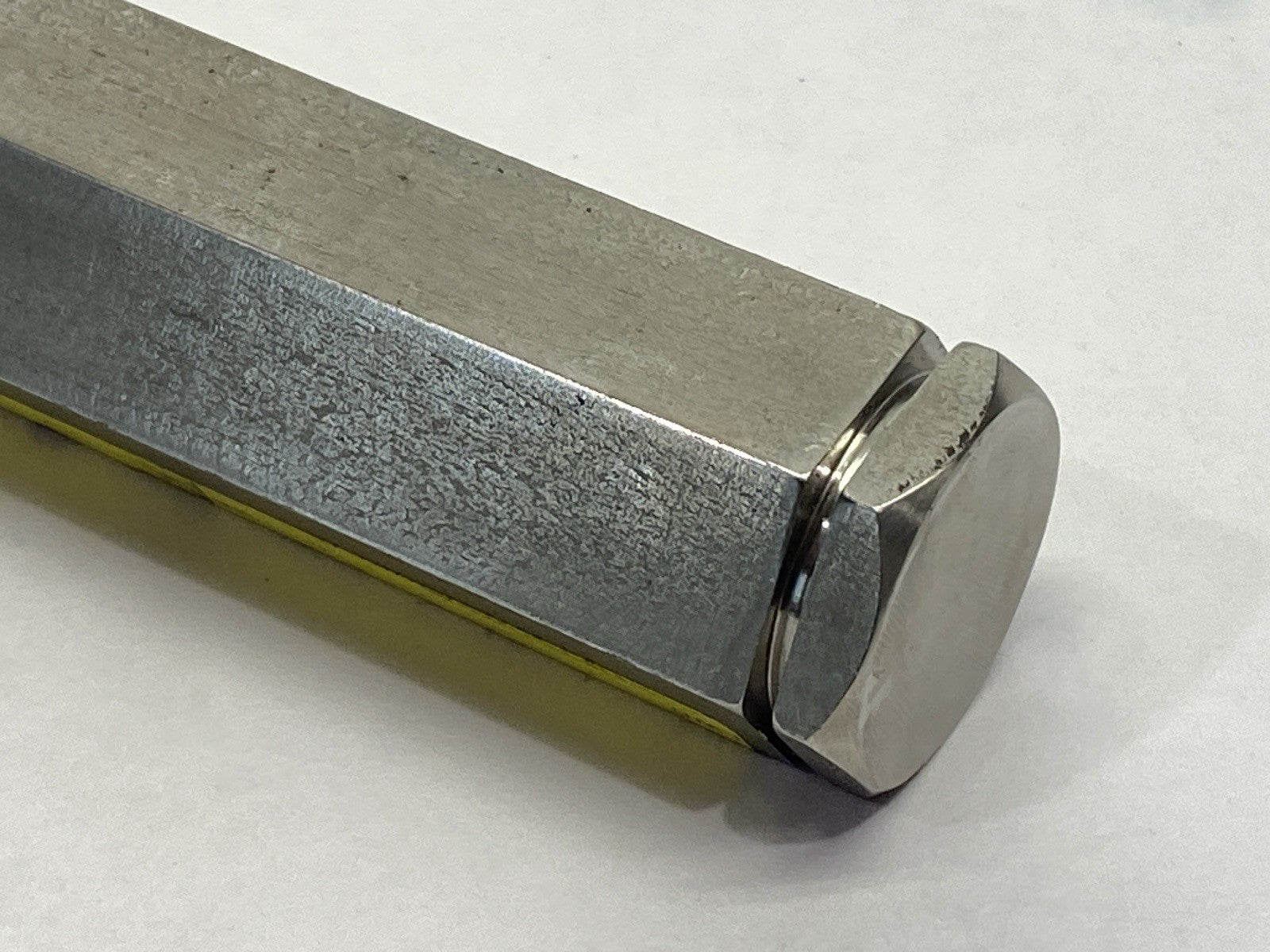 Bosch Rexroth 3842992529 Brass 1" Inch Hex Shaft 187mm Length SW27 - Maverick Industrial Sales