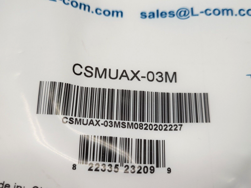 L-Com CSMUAX-03M USB Cordset - Maverick Industrial Sales