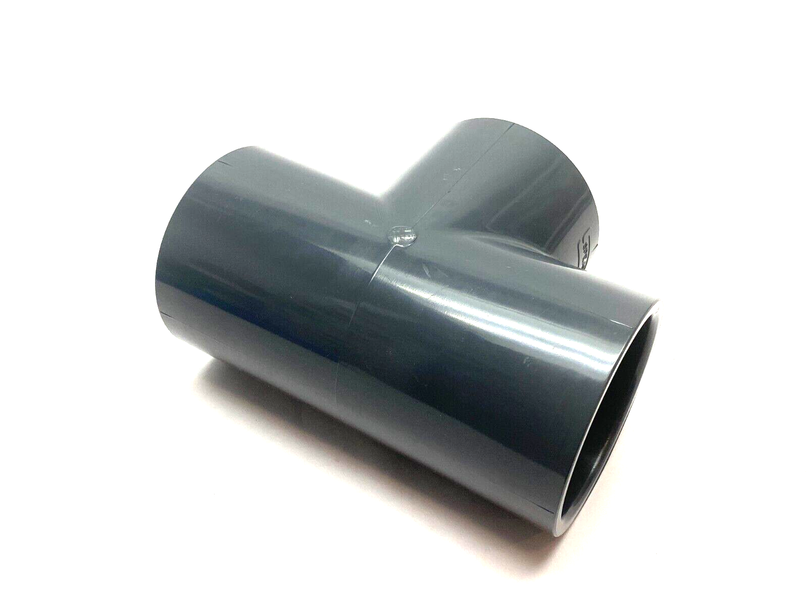 Spears 801-030 Tee Slip Socket Fitting Gray PVCI SCH 80 3" x 3" x 3" - Maverick Industrial Sales