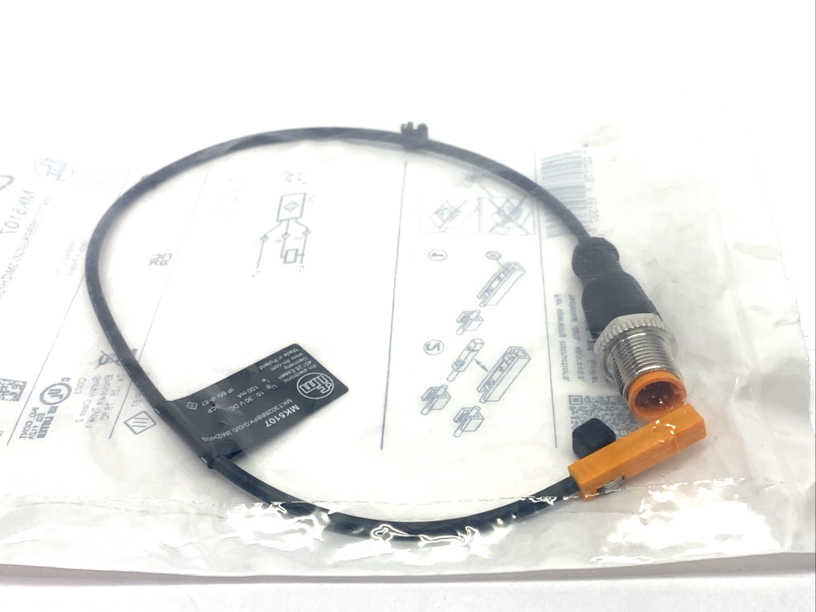 ifm MK5107 T-slot Cylinder Sensor MKT3028BBPKG/G/0,3M/ZH/US - Maverick Industrial Sales