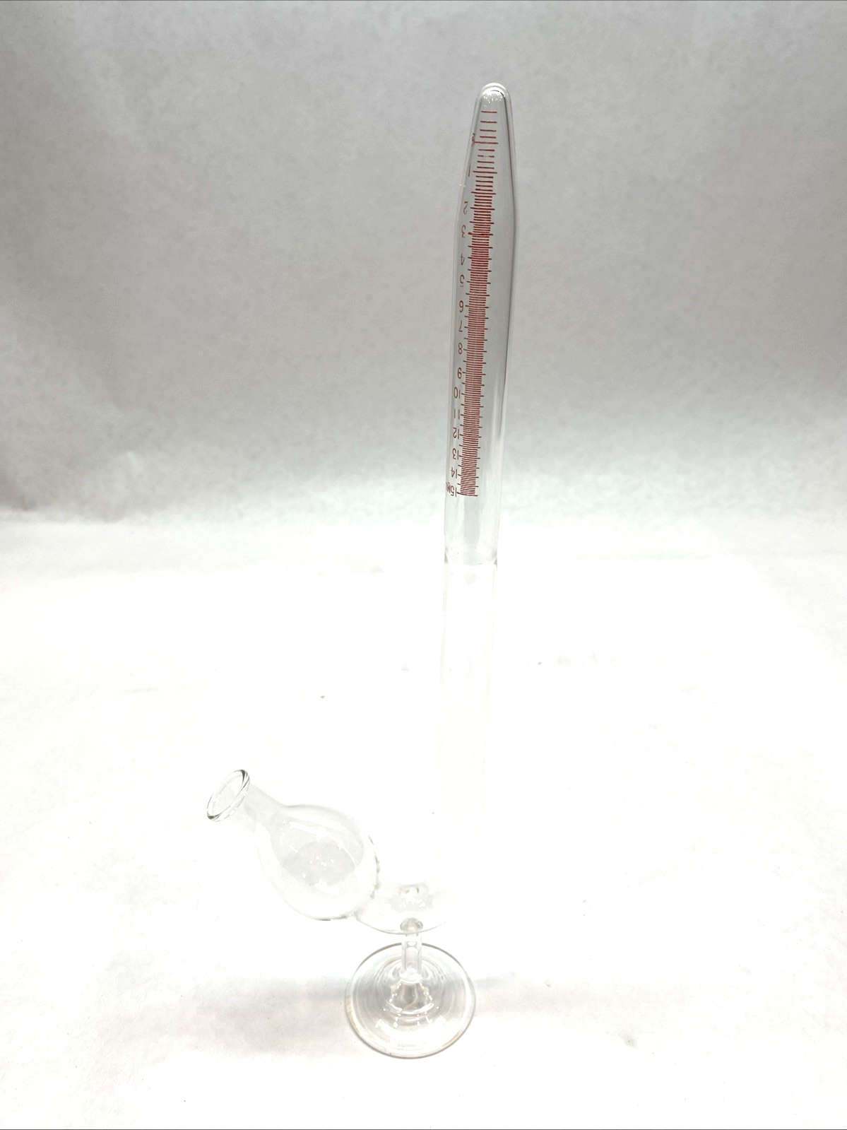 15 mL Fermentation J‑Tube Glass Tube - Maverick Industrial Sales