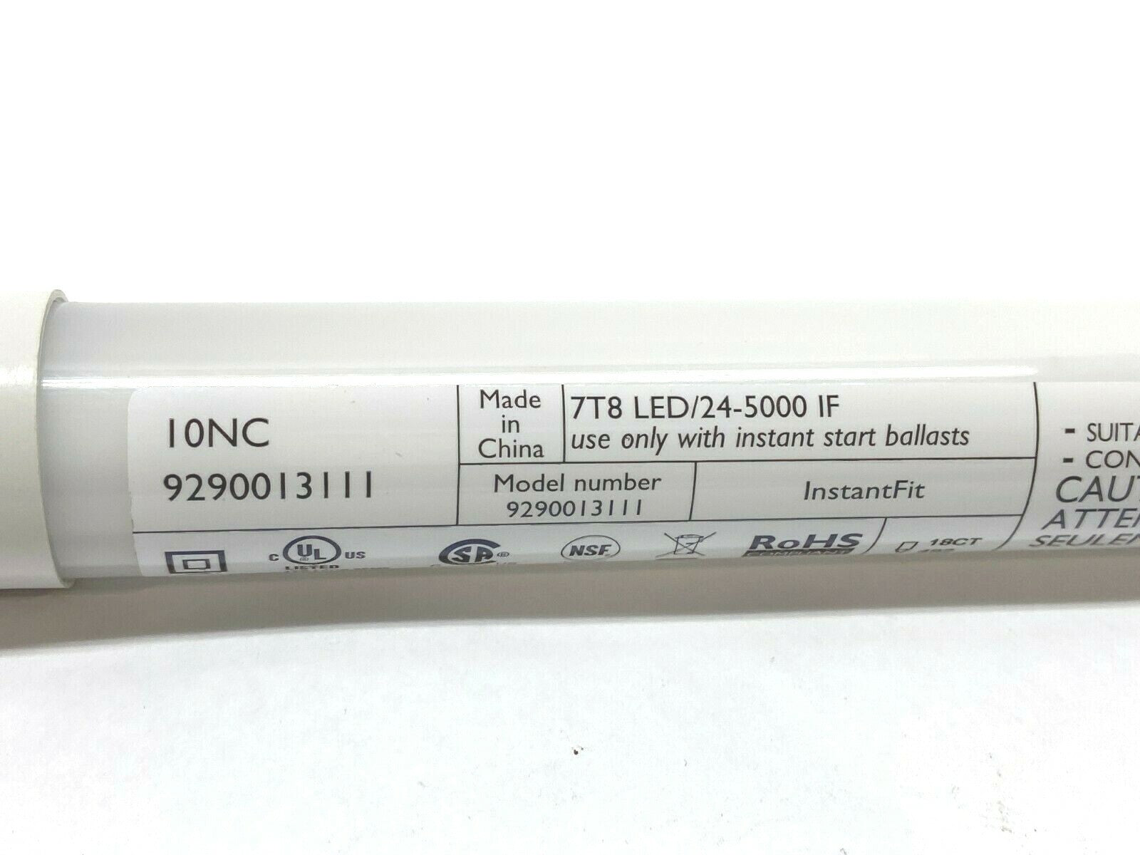 Philips Lighting 7T8 LED/24-5000 IF LED Lamp T8 24" 7W 120-277/347V - New – Open box - Maverick Industrial Sales