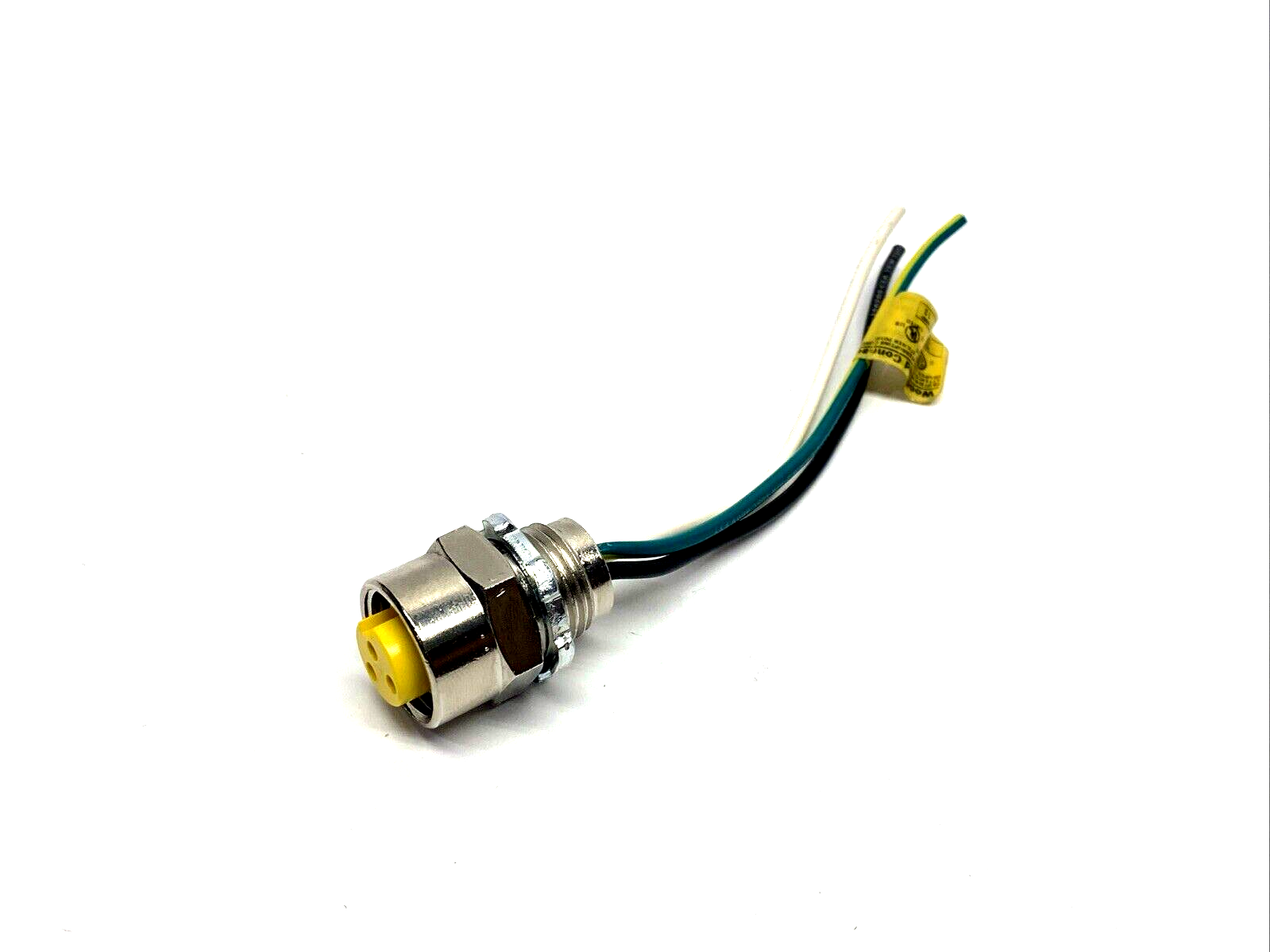 Brad Harrison Woodhead 1R3000A20M030 3-Pin A-Size Female Receptacle 1/2" NPT - Used - Maverick Industrial Sales