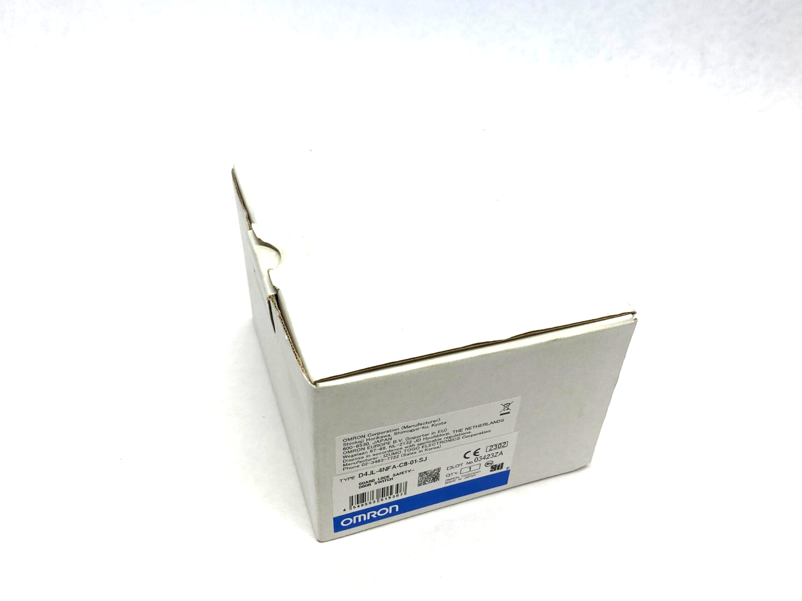 Omron D4JL-4NFA-C8-01-SJ Guard Lock Safety Door Switch - Maverick Industrial Sales