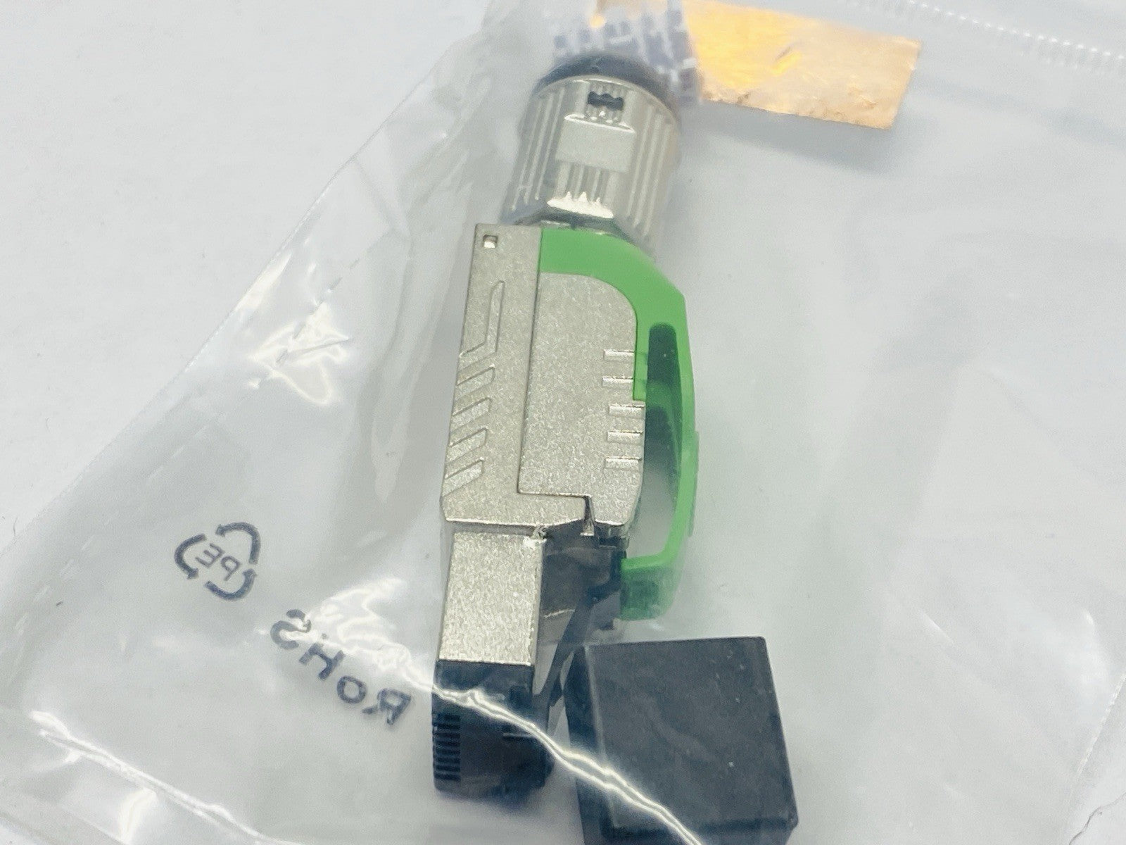 Linkup CON-TLC6ASFT-GN-02 Cat6A RJ45 Wireable Connector 22AWG S/FTP 10G 2-PACK - Maverick Industrial Sales